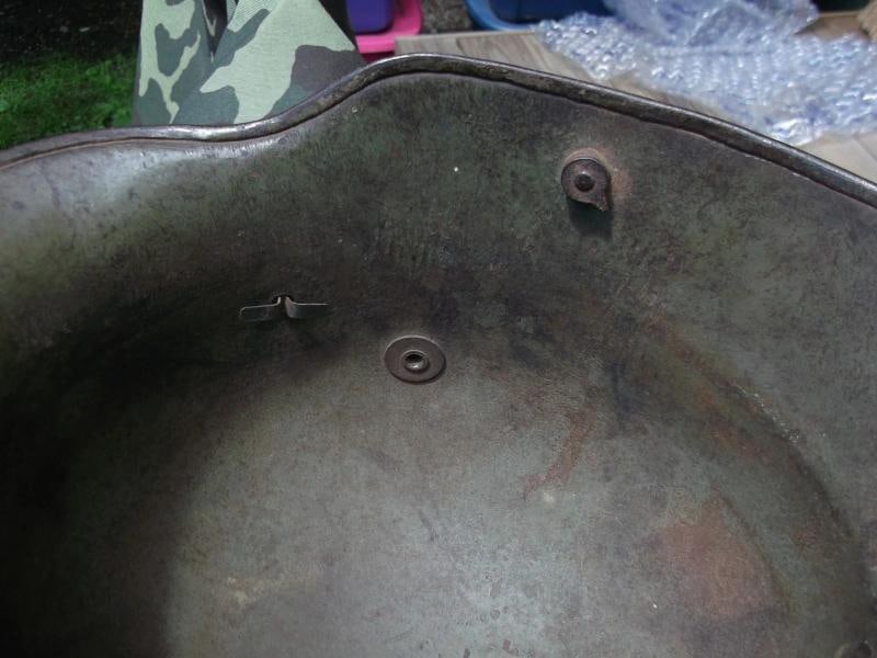 Original WW1 German M17 Helmet - 12
