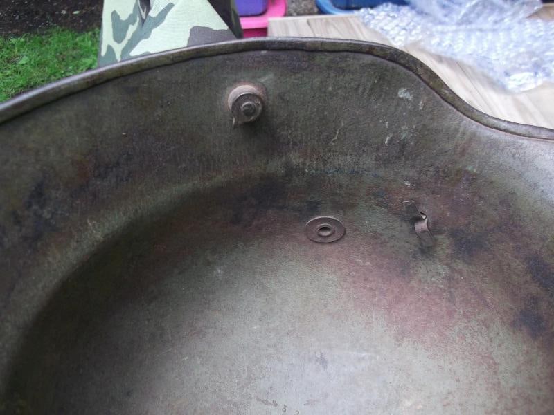 Original WW1 German M17 Helmet - 13