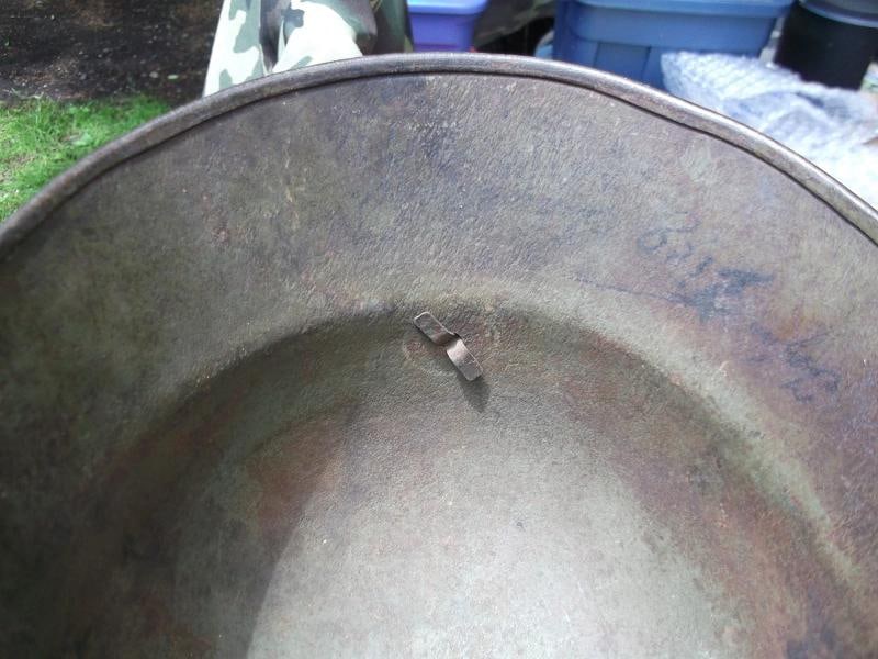 Original WW1 German M17 Helmet - 14