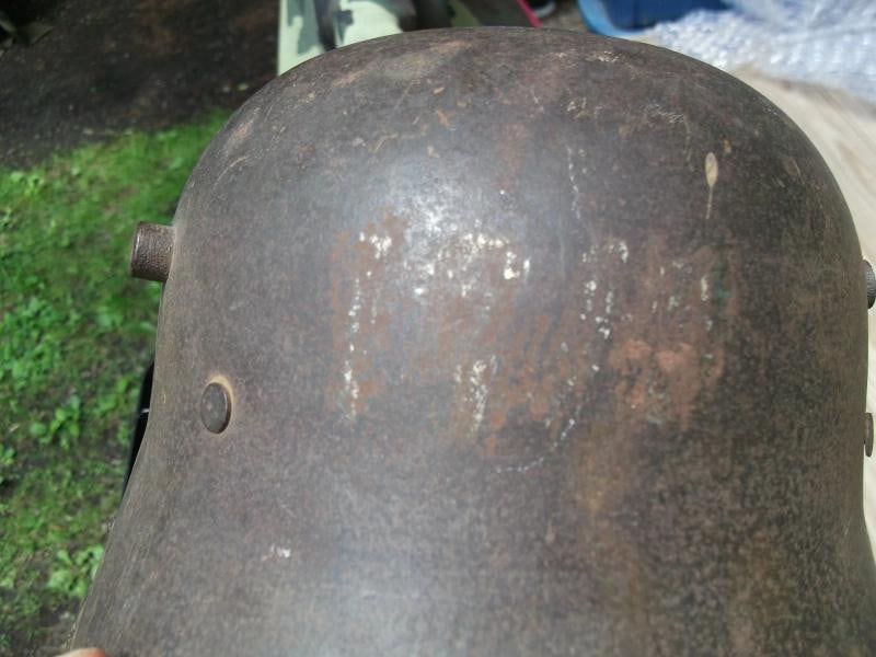 Original WW1 German M17 Helmet - 15