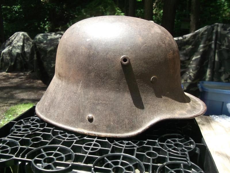 Original WW1 German M17 Helmet - 3