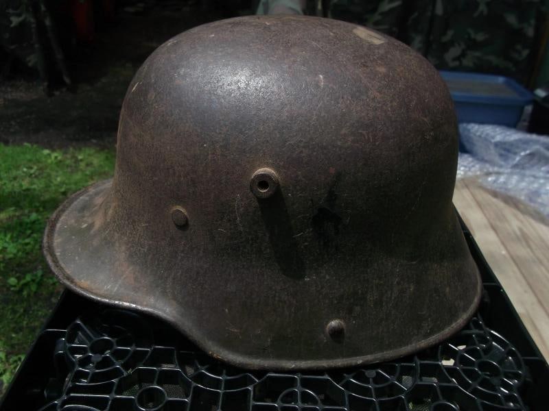 Original WW1 German M17 Helmet - 5