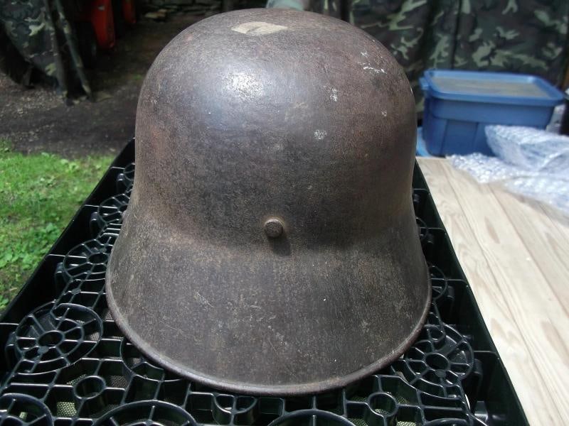Original WW1 German M17 Helmet - 6