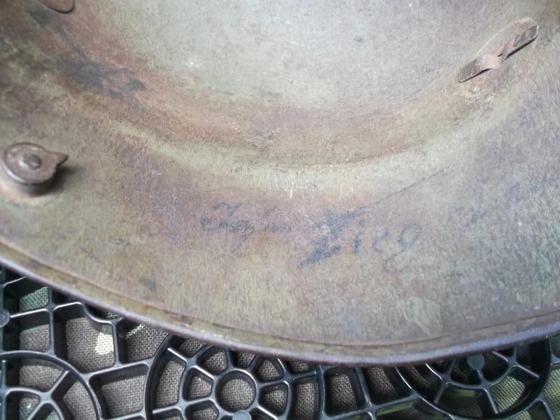 Original WW1 German M17 Helmet - 8
