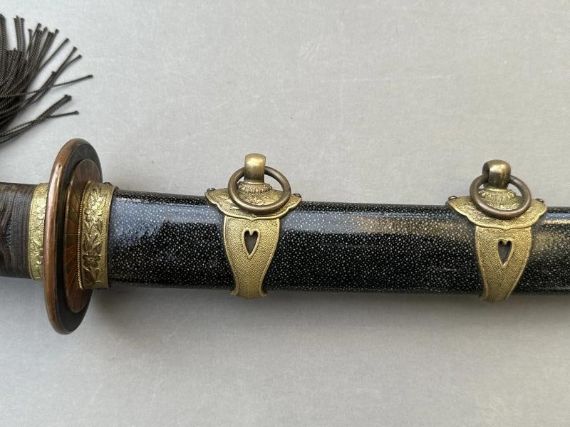 Rare~ WW2 Japanese Navy Katana Sword - 5