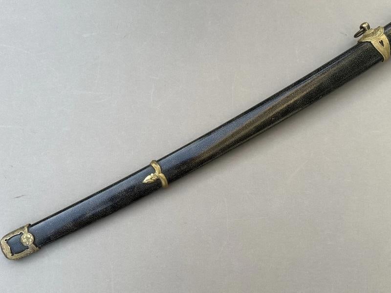Rare~ WW2 Japanese Navy Katana Sword - 7