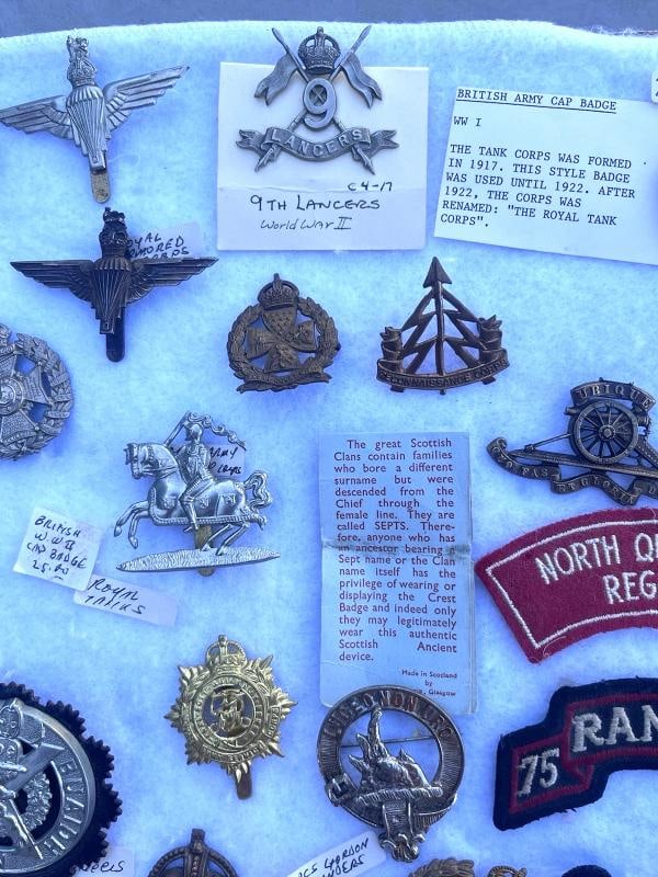 Lot Of 50+ Vintage Military Badges~(Mostly From WW1-WW2) - 3