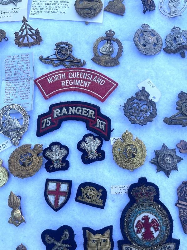 Lot Of 50+ Vintage Military Badges~(Mostly From WW1-WW2) - 8