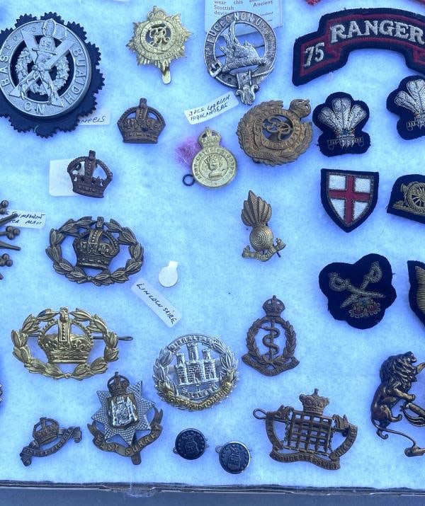 Lot Of 50+ Vintage Military Badges~(Mostly From WW1-WW2) - 9