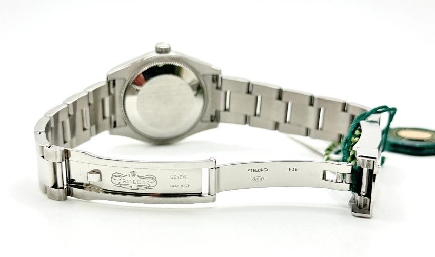 Rolex Datejust Midsize 178240 31mm Pink Roman Dial Stainless Steel Box Tags - 7