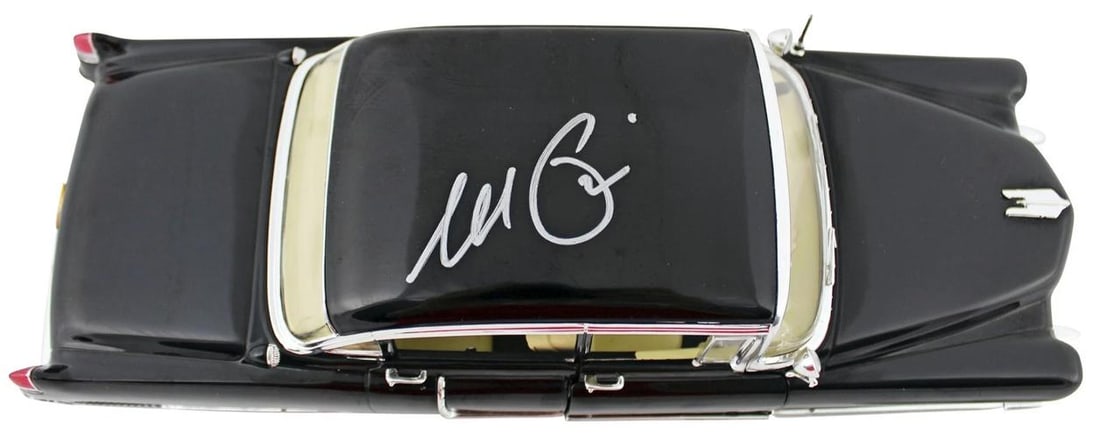 Al Pacino The Godfather Signed 1955 Cadillac LE 1:18 Scale Die Cast Car BAS - 2