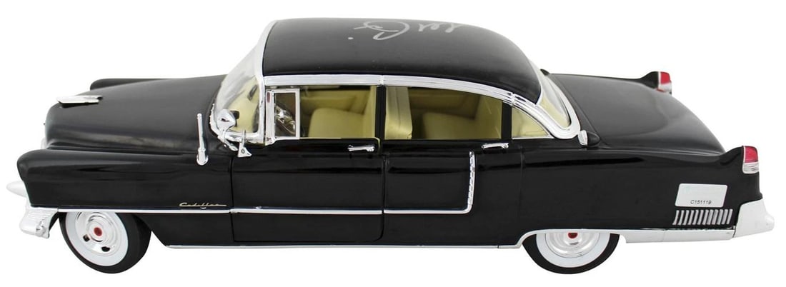 Al Pacino The Godfather Signed 1955 Cadillac LE 1:18 Scale Die Cast Car BAS - 5