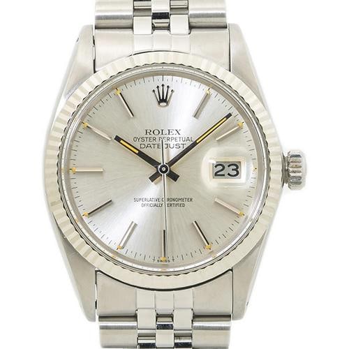 Rolex Datejust 16014 Jubilee SS Auto Silver Dial Men Watch 36mm: Case Size 36mm Wrist Fit 7 inches Box No Papers No Condition Ã¢â‚¬â€ Pre-owned Full Specifications Brand Rolex Model Datejust Customized No Serial # 588xxxxx