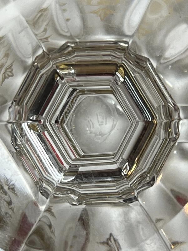 6pc Vintage Baccarat Set Of Wine Glasses~(5.25"Tall) - 7