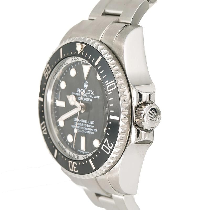 Rolex Sea Dweller Deepsea 116660 SS Oyster Auto Black Dial Men's Watch 44mm - 4