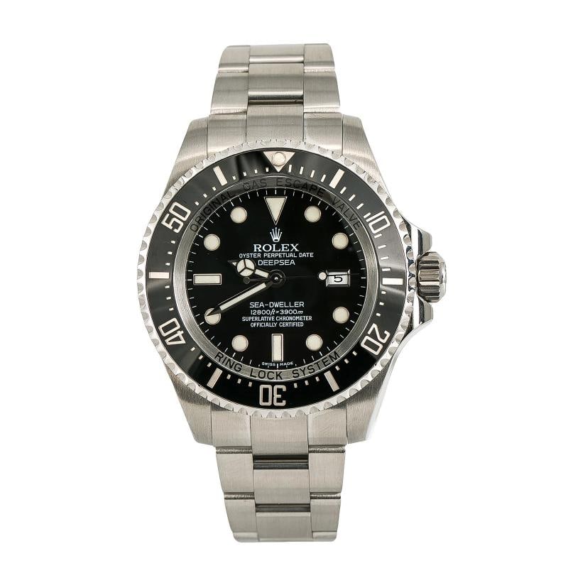 Rolex Sea Dweller Deepsea 116660 SS Oyster Auto Black Dial Men's Watch 44mm - 5