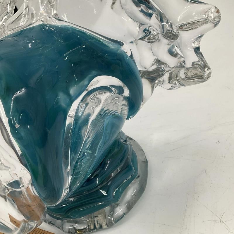 David Wight Signed Art Glass Sculpture~(Measures Approximately 10"H x 10"W) - 11