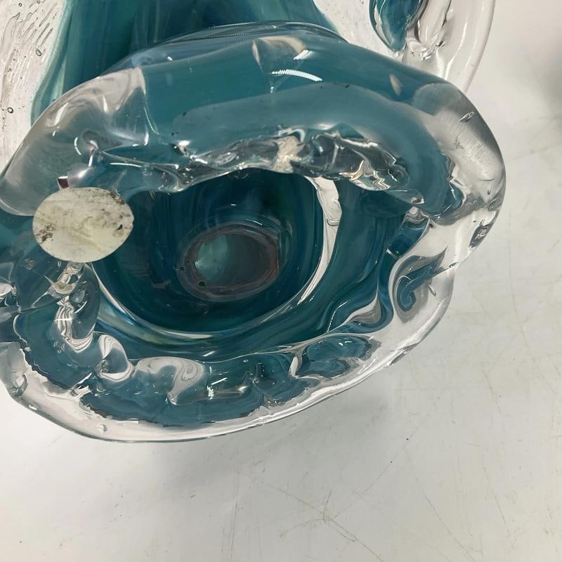 David Wight Signed Art Glass Sculpture~(Measures Approximately 10"H x 10"W) - 14
