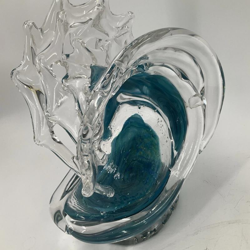 David Wight Signed Art Glass Sculpture~(Measures Approximately 10"H x 10"W) - 6