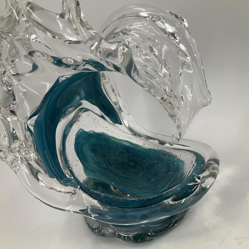 David Wight Signed Art Glass Sculpture~(Measures Approximately 10"H x 10"W) - 7