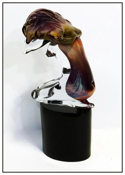 Dino RosinSigned Murano Glass Sculpture~(19Ã¢â‚¬Â? x 12Ã¢&# - 2