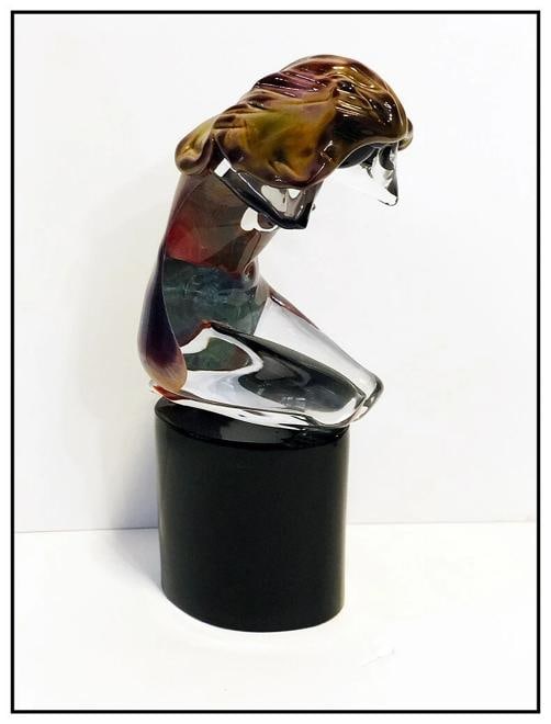 Dino RosinSigned Murano Glass Sculpture~(19Ã¢â‚¬Â? x 12Ã¢&# - 3