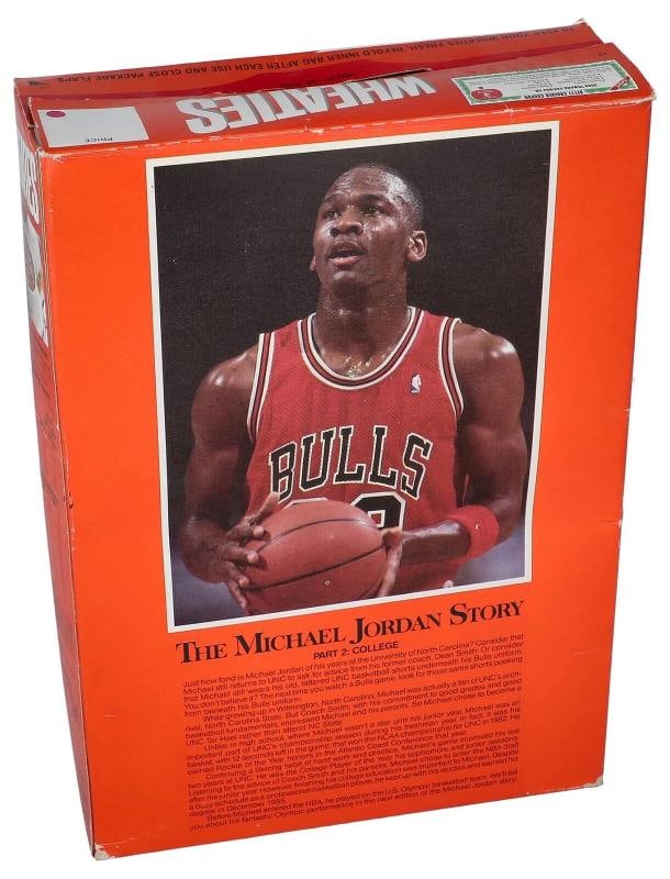 Michael Jordan Signed WHEATIES CEREAL BOX (BECKETT LOA) - 4