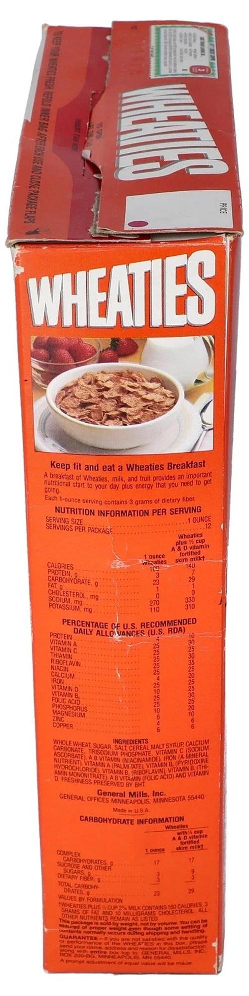 Michael Jordan Signed WHEATIES CEREAL BOX (BECKETT LOA) - 6
