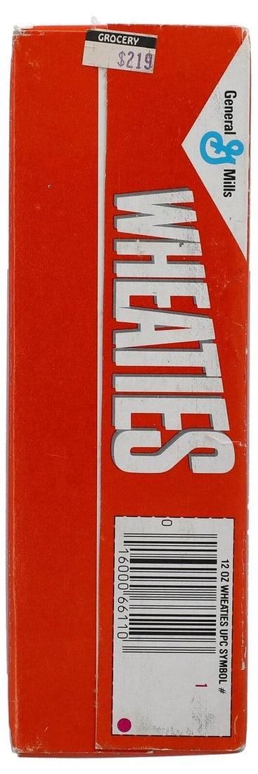 Michael Jordan Signed WHEATIES CEREAL BOX (BECKETT LOA) - 8
