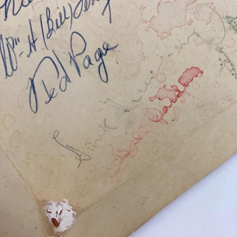 1970's HOF Multi Signed Home Plate 67 Sigs Satchel Paige Beckett COA - 8