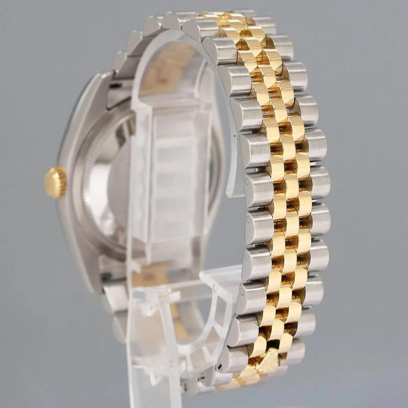 2014 MINT Rolex 116233 DateJust Two Tone Yellow Gold Steel Black Jubilee 36mm - 4