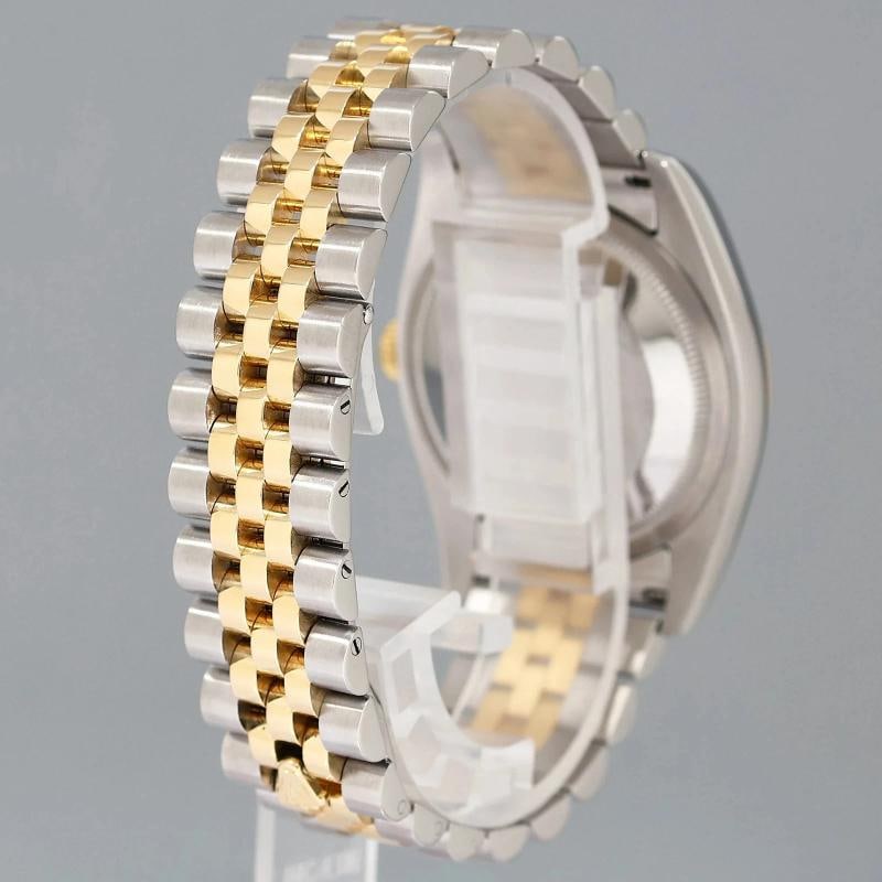 2014 MINT Rolex 116233 DateJust Two Tone Yellow Gold Steel Black Jubilee 36mm - 6