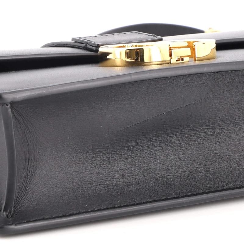 Christian Dior 30 Montaigne Chain Flap Bag Leather East West - 6