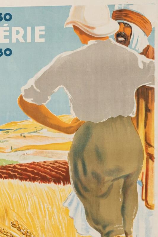 Original Vintage Poster, Dormoy, Algeria, Colonization, Maghreb Agriculture 1930 - 5