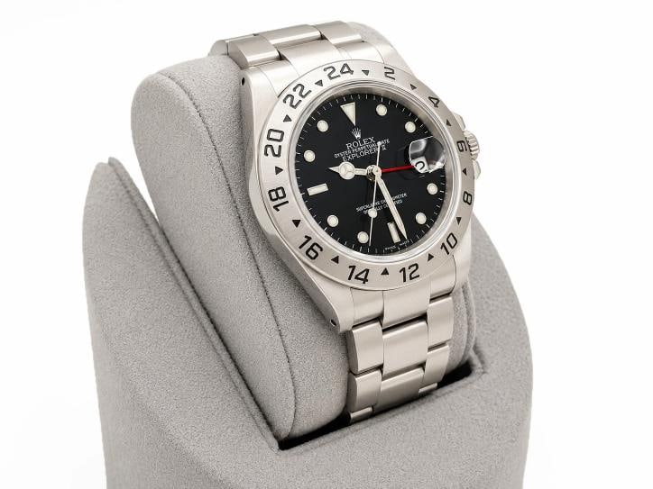 Rolex Explorer II 16570 40mm Black Dial Stainless Steel - 2