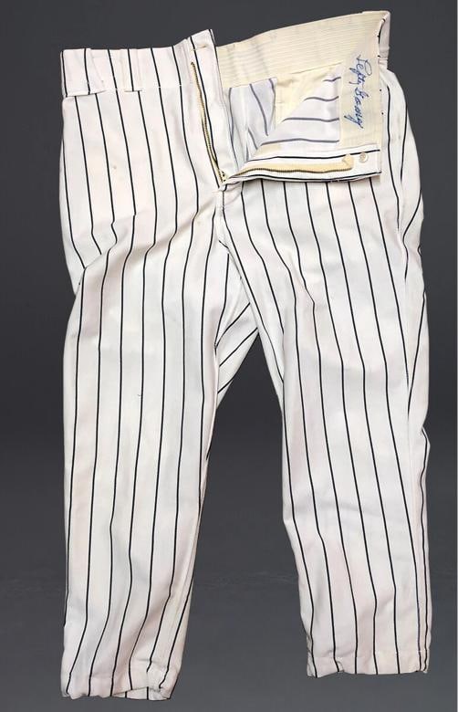 Lefty Gomez Signed 1970's New York Yankees Game Used Uniform Jersey With JSA COA - 4