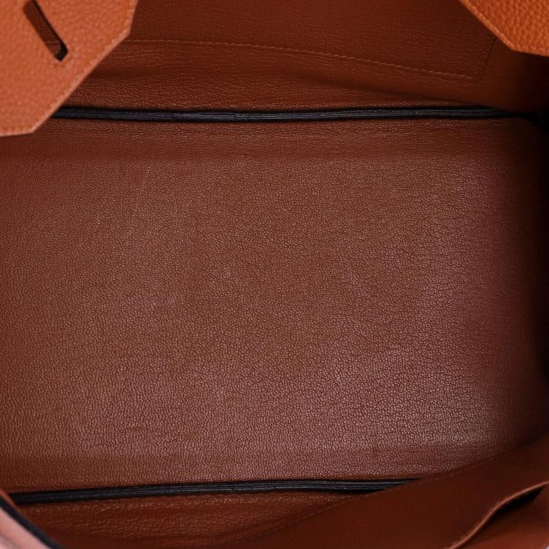 Hermes Birkin Handbag Brown Togo with Gold Hardware 30 - 7
