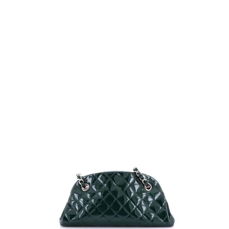 Chanel Just Mademoiselle Bag Quilted Patent Small - 3