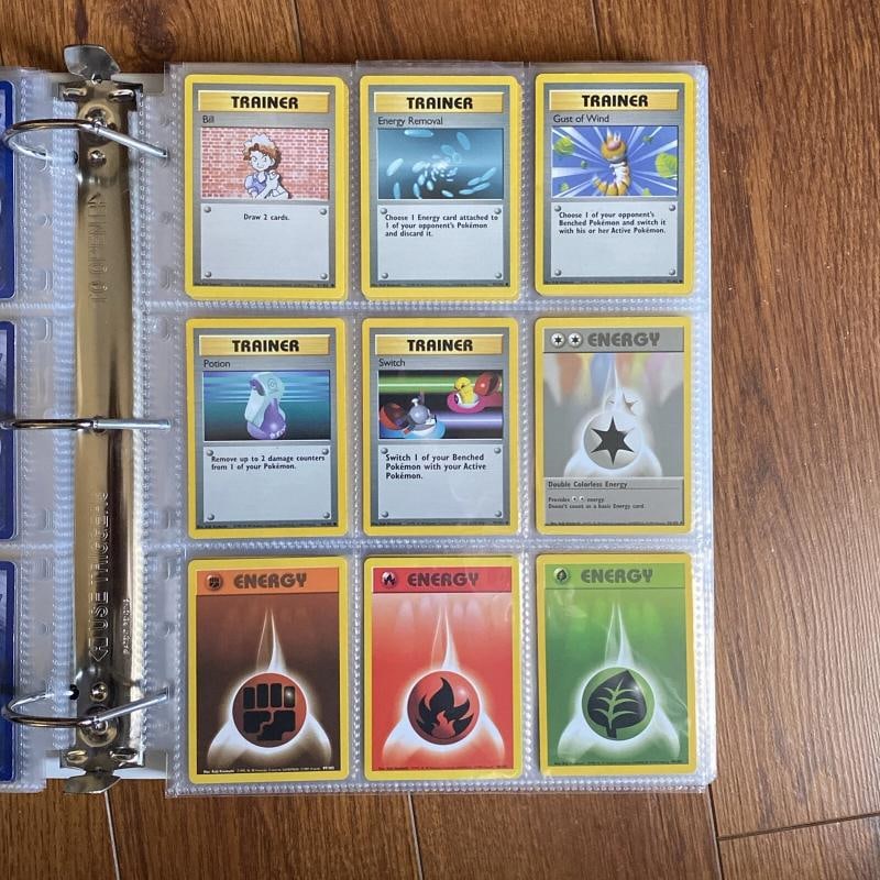 Pokemon 100% Complete Master Base Set 102/102 WOTC Vintage 1999 w Charizard Holo - 11