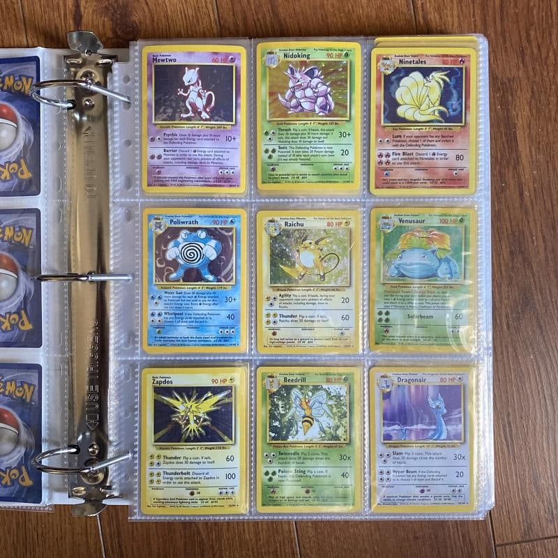 Pokemon 100% Complete Master Base Set 102/102 WOTC Vintage 1999 w Charizard Holo - 2
