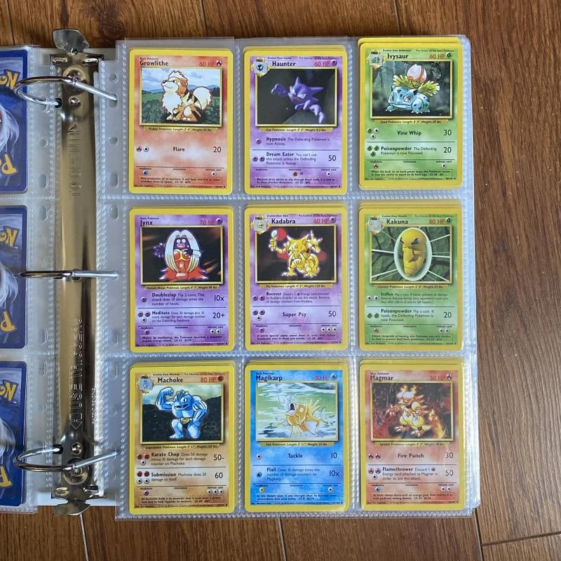 Pokemon 100% Complete Master Base Set 102/102 WOTC Vintage 1999 w Charizard Holo - 4