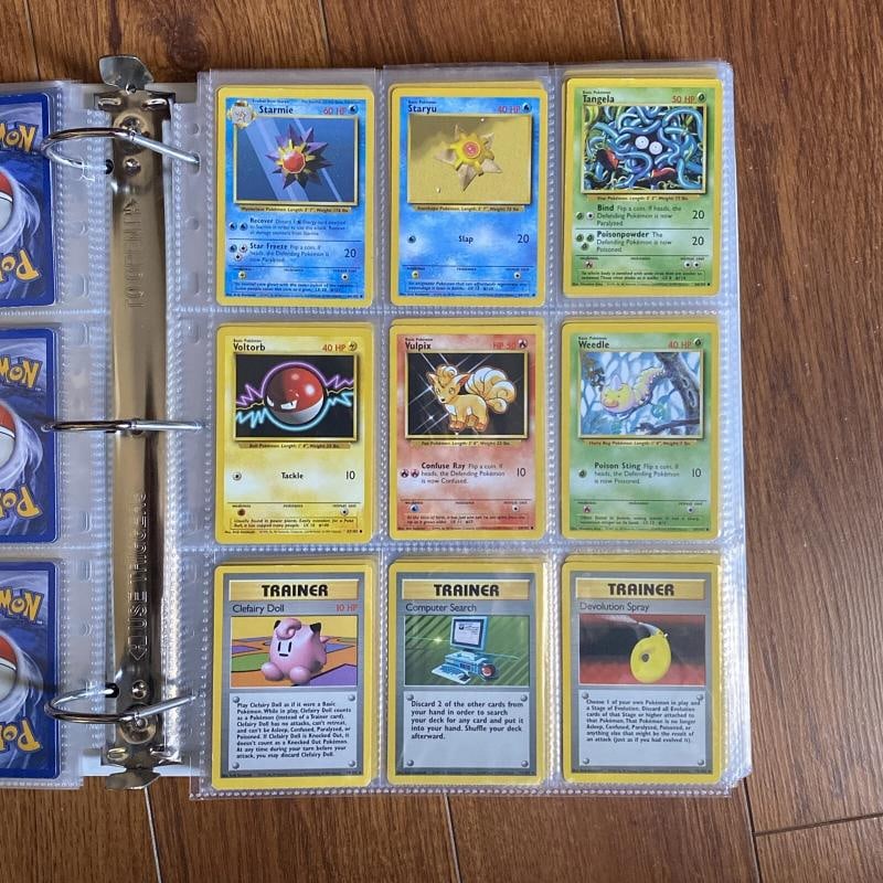 Pokemon 100% Complete Master Base Set 102/102 WOTC Vintage 1999 w Charizard Holo - 8