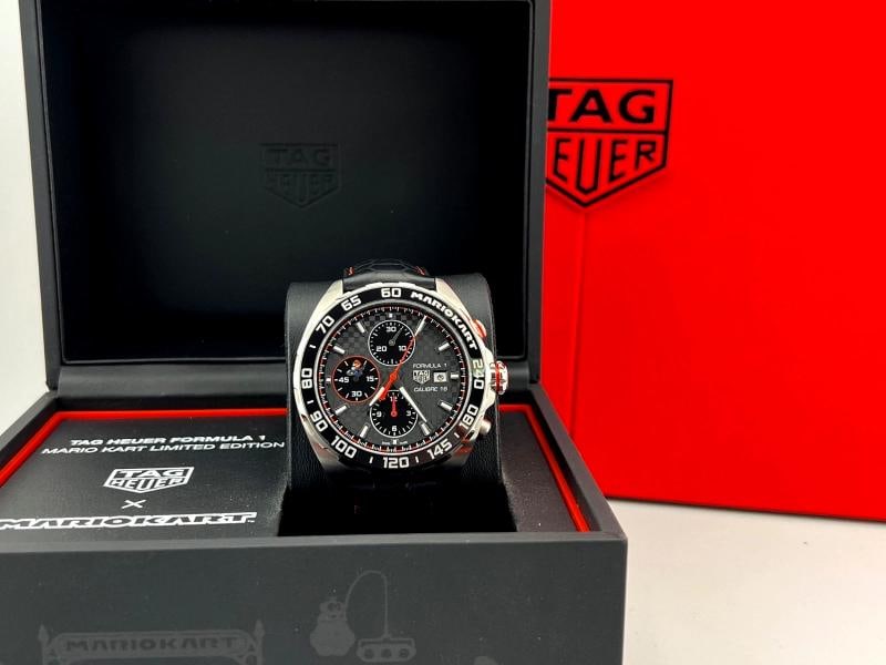 TAG Heuer Formula 1 Mario Kart Limited Edition CAZ201E.FC6517 44mm Box Papers - 12