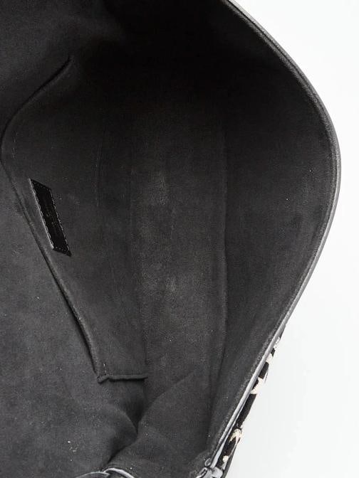 Louis Vuitton Black/White Canvas and Leather Since 1854 Neo Saumur 30 MM Cros... - 10