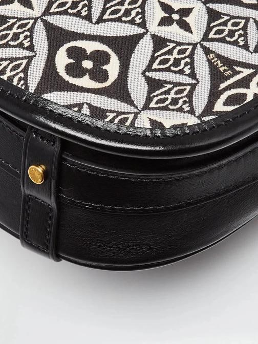 Louis Vuitton Black/White Canvas and Leather Since 1854 Neo Saumur 30 MM Cros... - 4