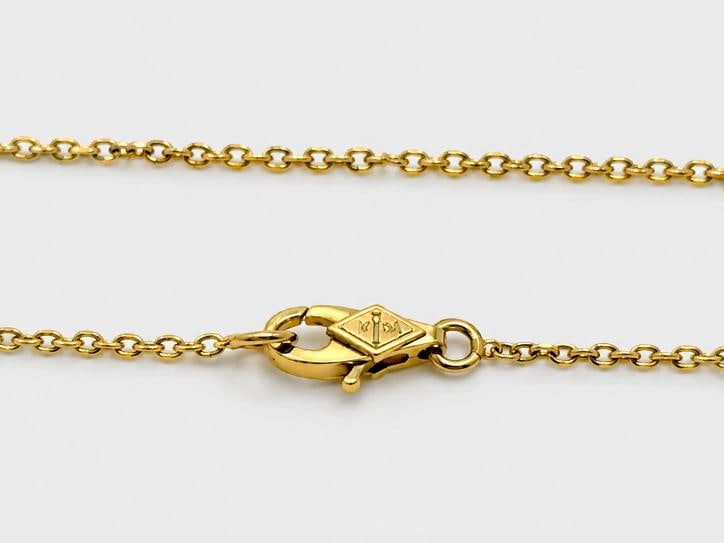 Van Cleef & Arpels Frivole Mini Diamond Pendant Necklace 18K Gold Box Paper - 13
