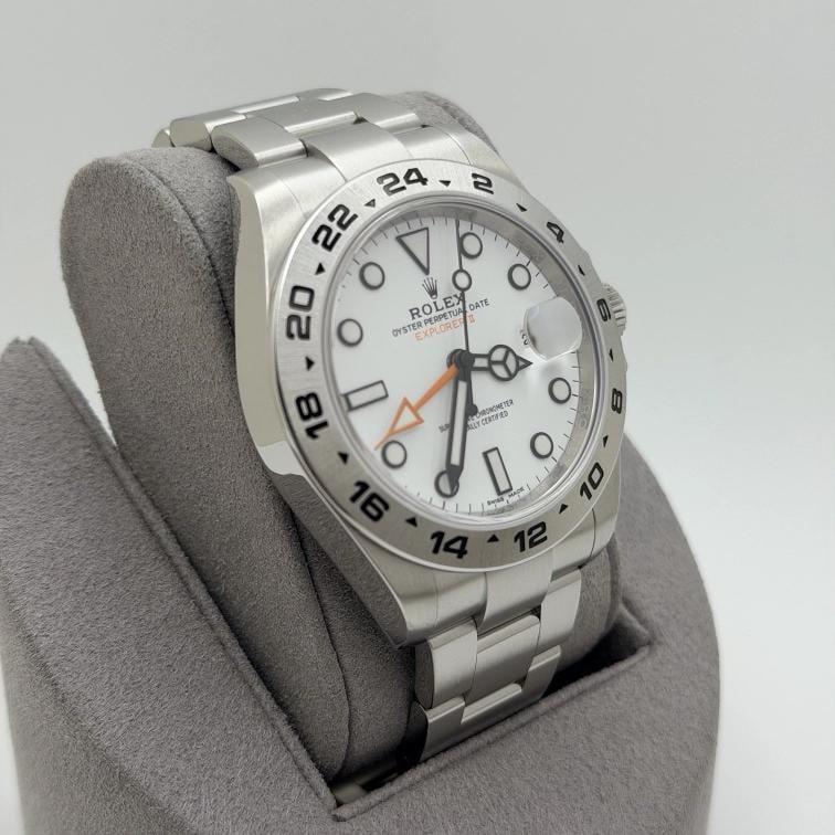 Rolex Explorer II 216570 42mm Polar White Dial Stainless Steel Box Paper - 3