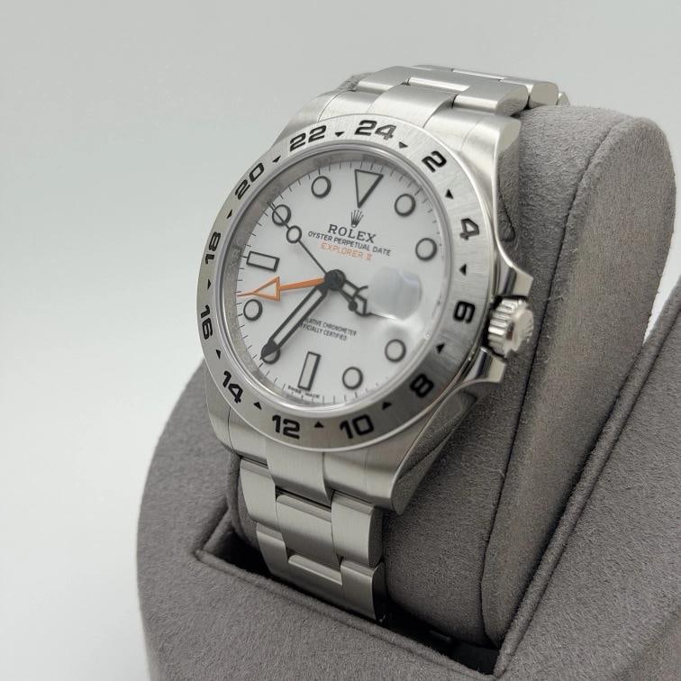 Rolex Explorer II 216570 42mm Polar White Dial Stainless Steel Box Paper - 4