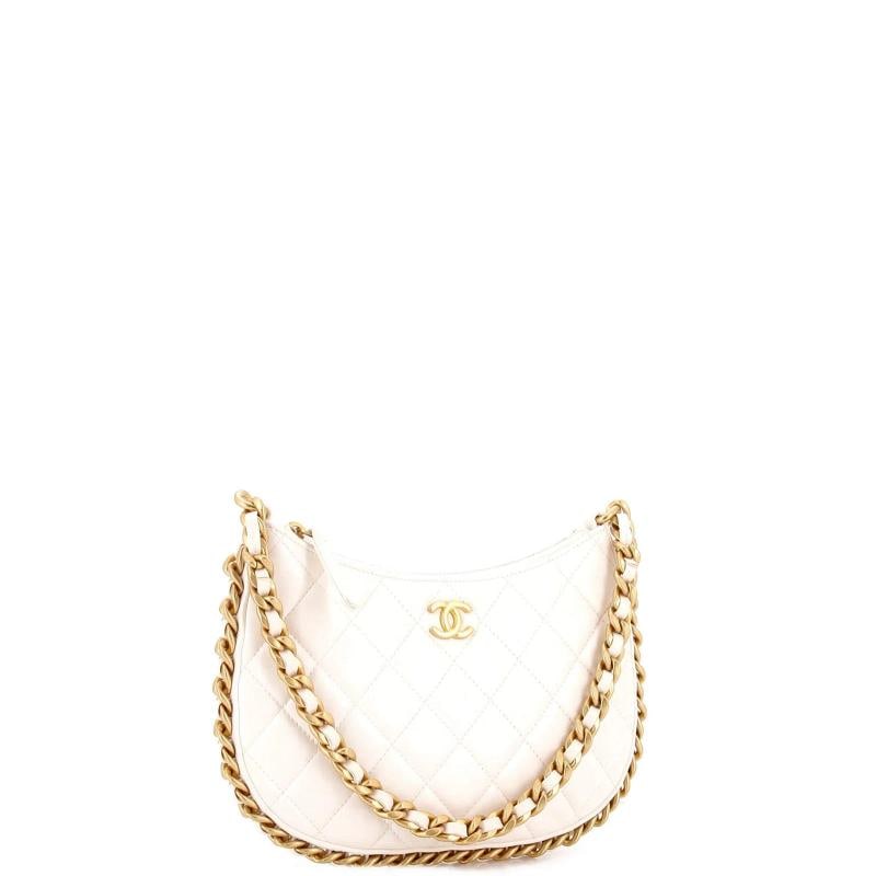 Chanel CC Chain Around Hobo Quilted Lambskin - 2