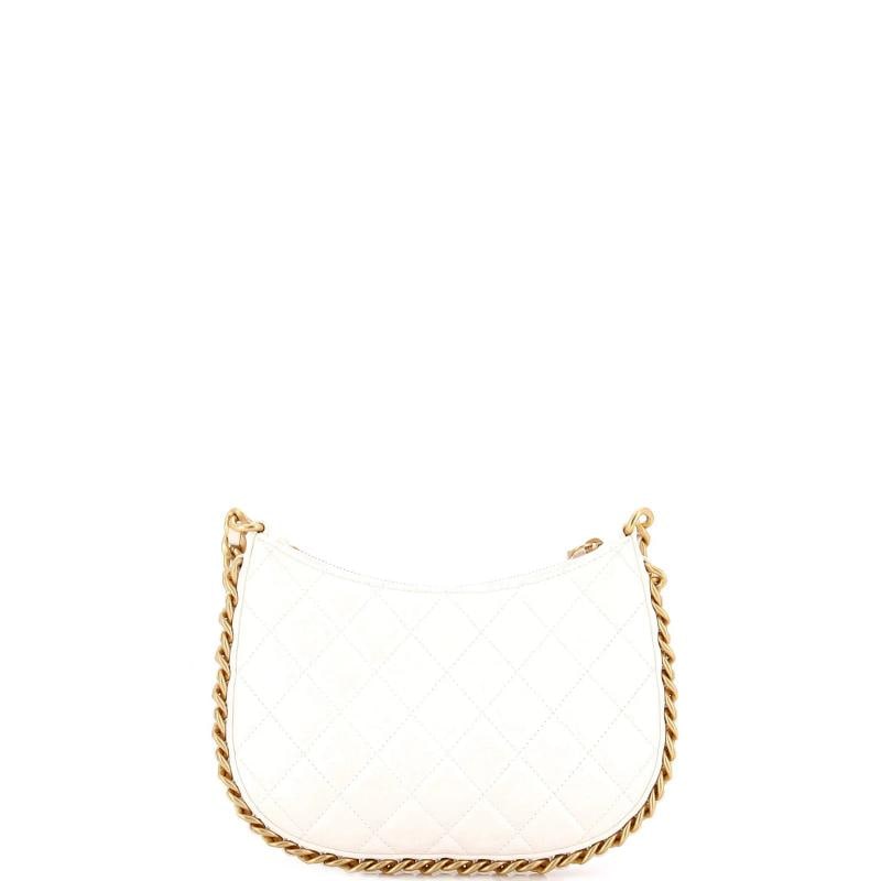 Chanel CC Chain Around Hobo Quilted Lambskin - 3